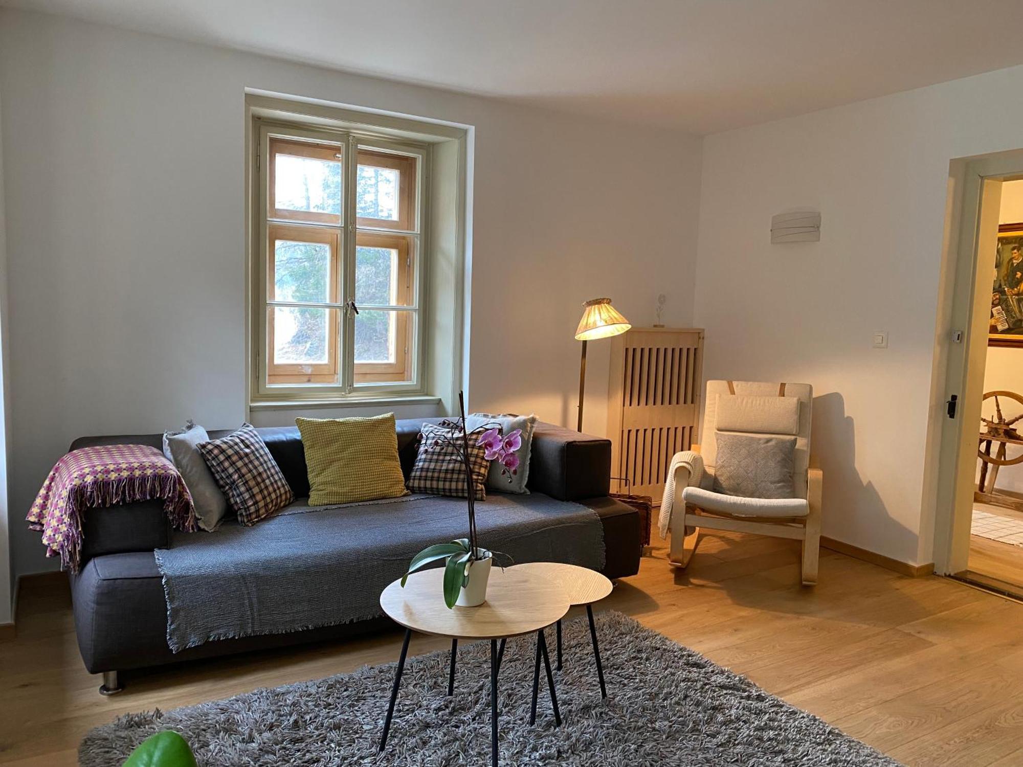 Ferienwohnung Haus La Punt, Savognin Rona Zimmer foto